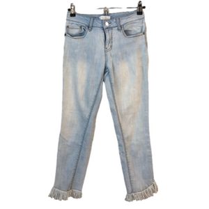 ABOUND Crop jeans with frayed detail/Size 26